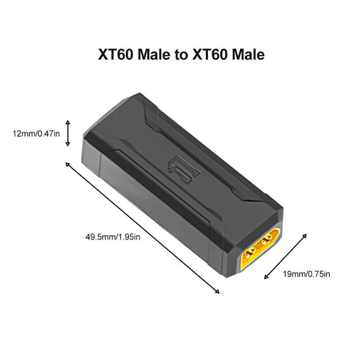 9IMOD XT60 to Type-C / 5.5x2.1 Adapter Plug for ESC Charger