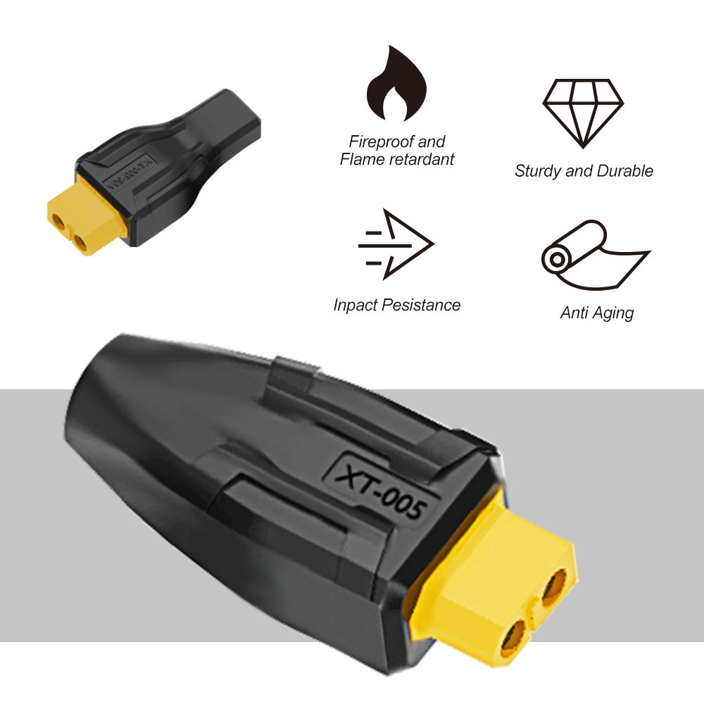 9IMOD XT60 to Type-C / 5.5x2.1 Adapter Plug for ESC Charger
