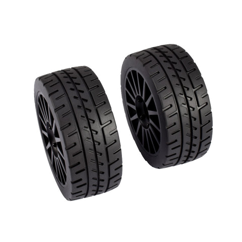 ZD Racing 2PCS Car Tires Rubber Hex 12mm For Remote