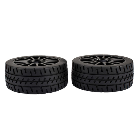 ZD Racing 2PCS Car Tires Rubber Hex 12mm For Remote