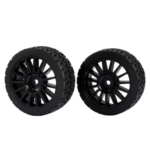 ZD Racing 2PCS Car Tires Rubber Hex 12mm For Remote