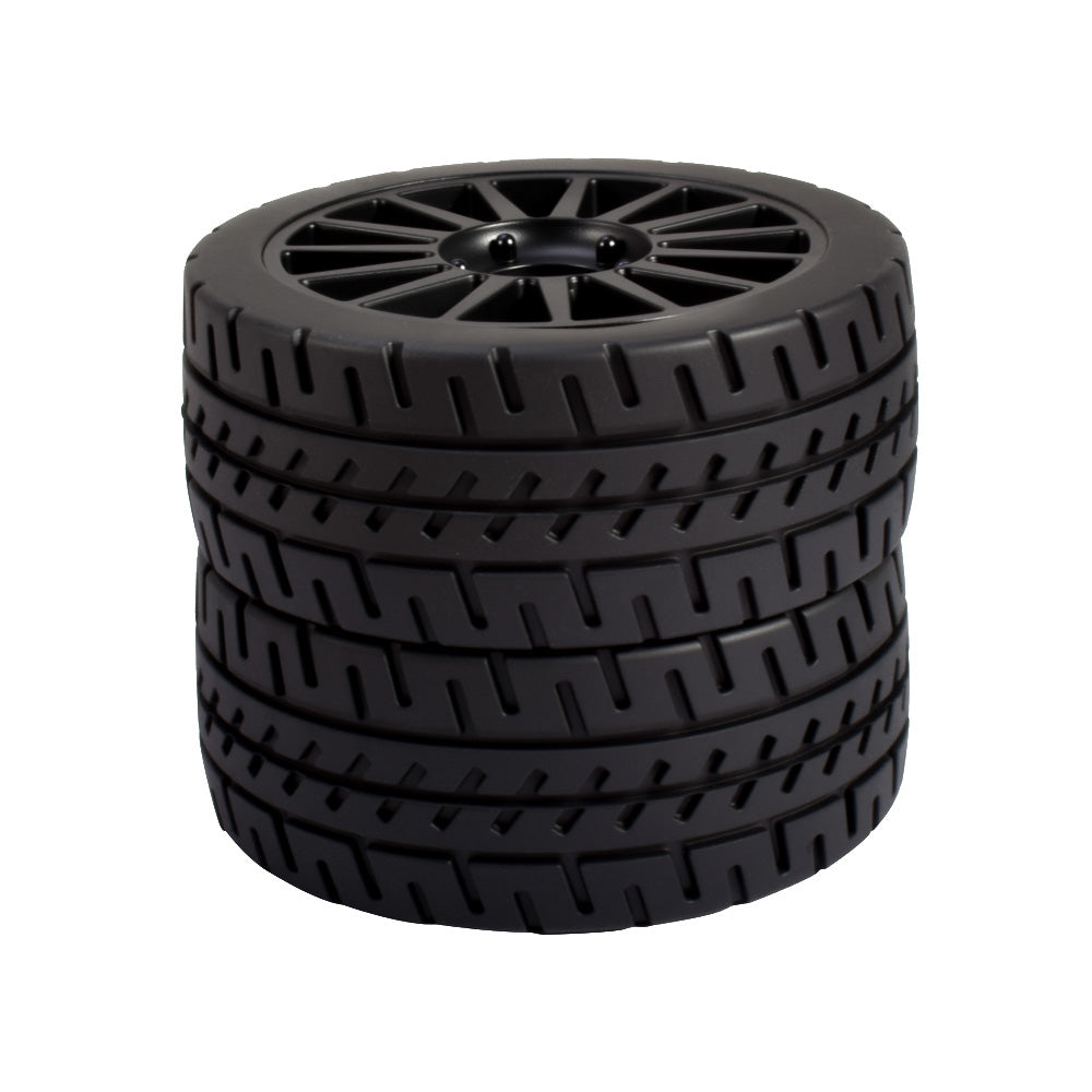 ZD Racing 2PCS Car Tires Rubber Hex 12mm For Remote
