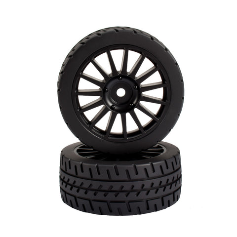 ZD Racing 2PCS Car Tires Rubber Hex 12mm For Remote