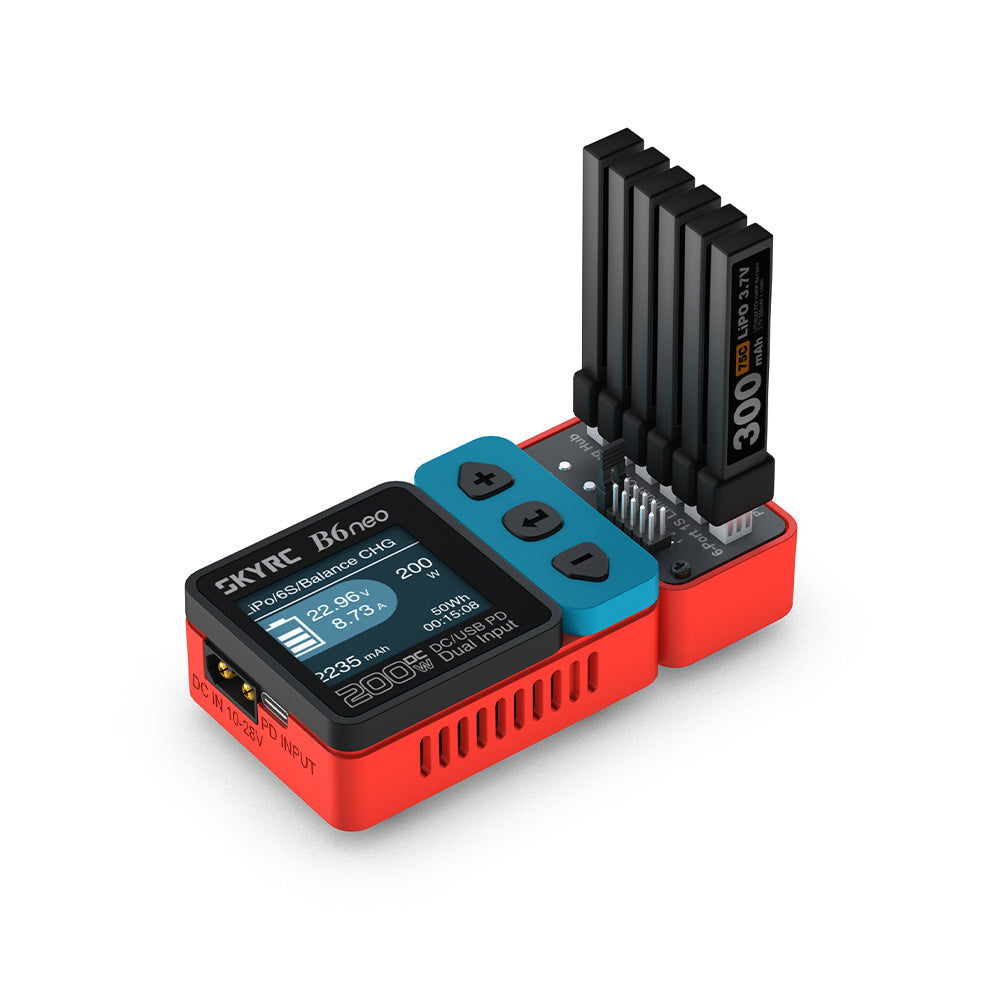Battery for LiPo LiFe Li-ion LiHV Support B6neo B6A