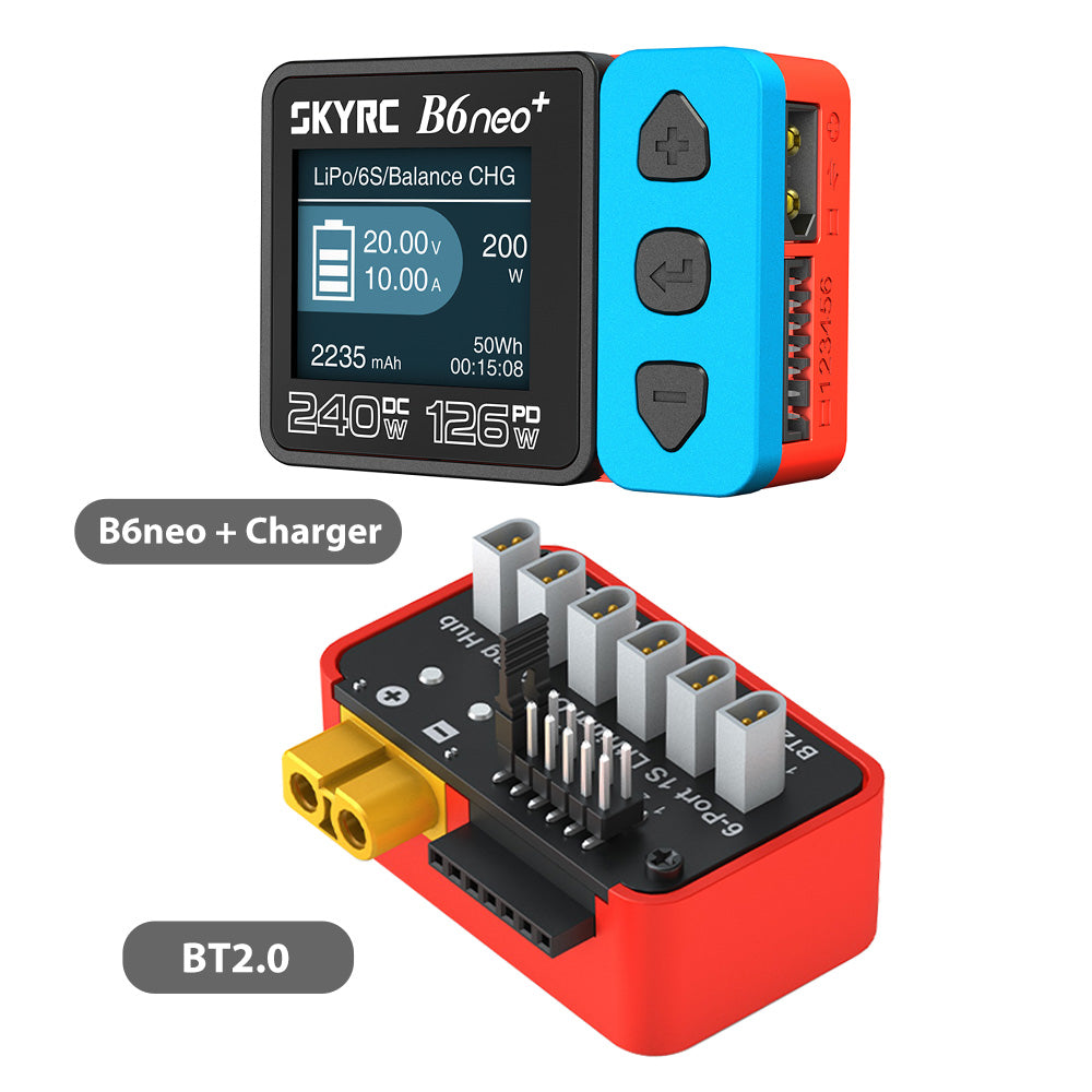 Battery for LiPo LiFe Li-ion LiHV Support B6neo B6A