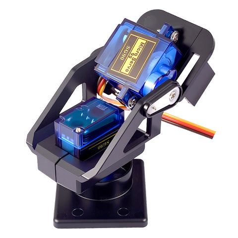FPV Pan-Tilt Camera Mount with 2x SG90 9G Micro Servos