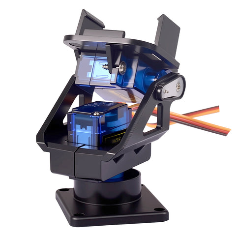 FPV Pan-Tilt Camera Mount with 2x SG90 9G Micro Servos