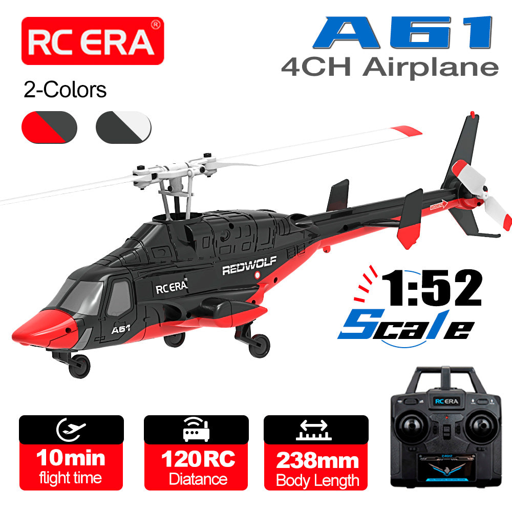 RC ERA A61 Airwolf Helicopter 4 Channels Optical Flow Positioning
