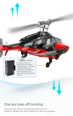RC ERA A61 Airwolf Helicopter 4 Channels Optical Flow Positioning