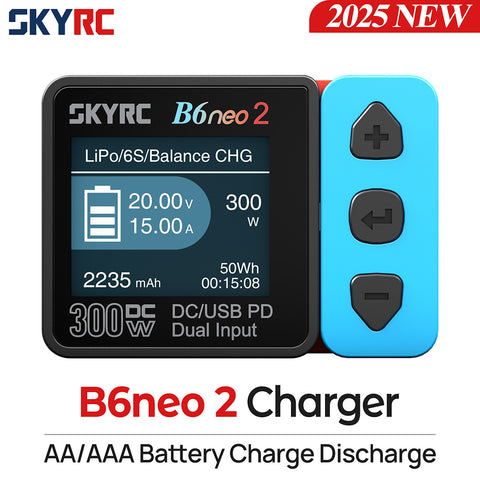 SkyRC NEW B6neo 2 Smart Charger Multi-Function Smart Charger DC 300W