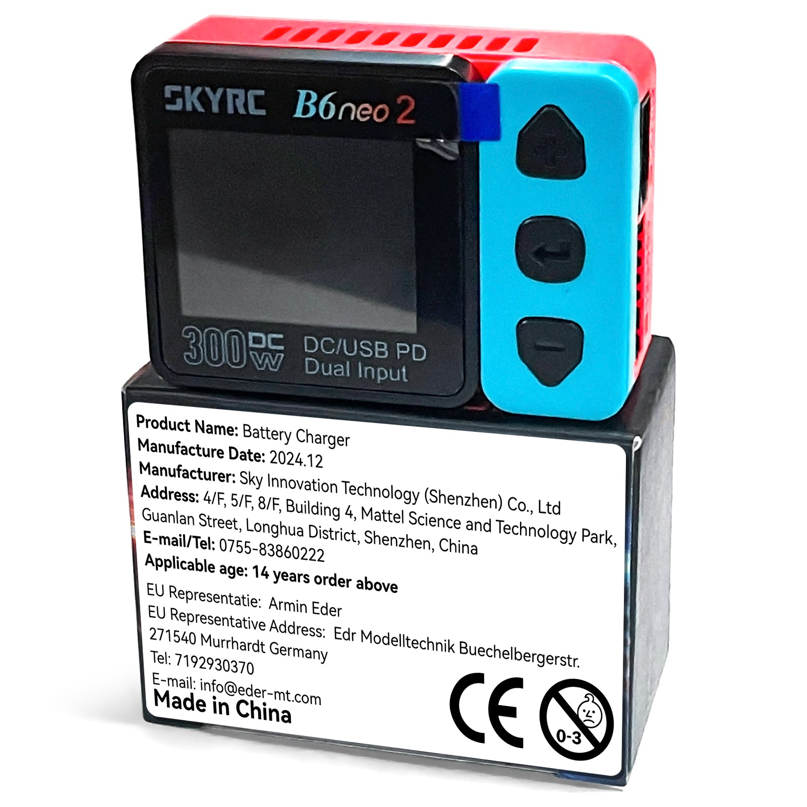 SkyRC NEW B6neo 2 Smart Charger Multi-Function Smart Charger DC 300W