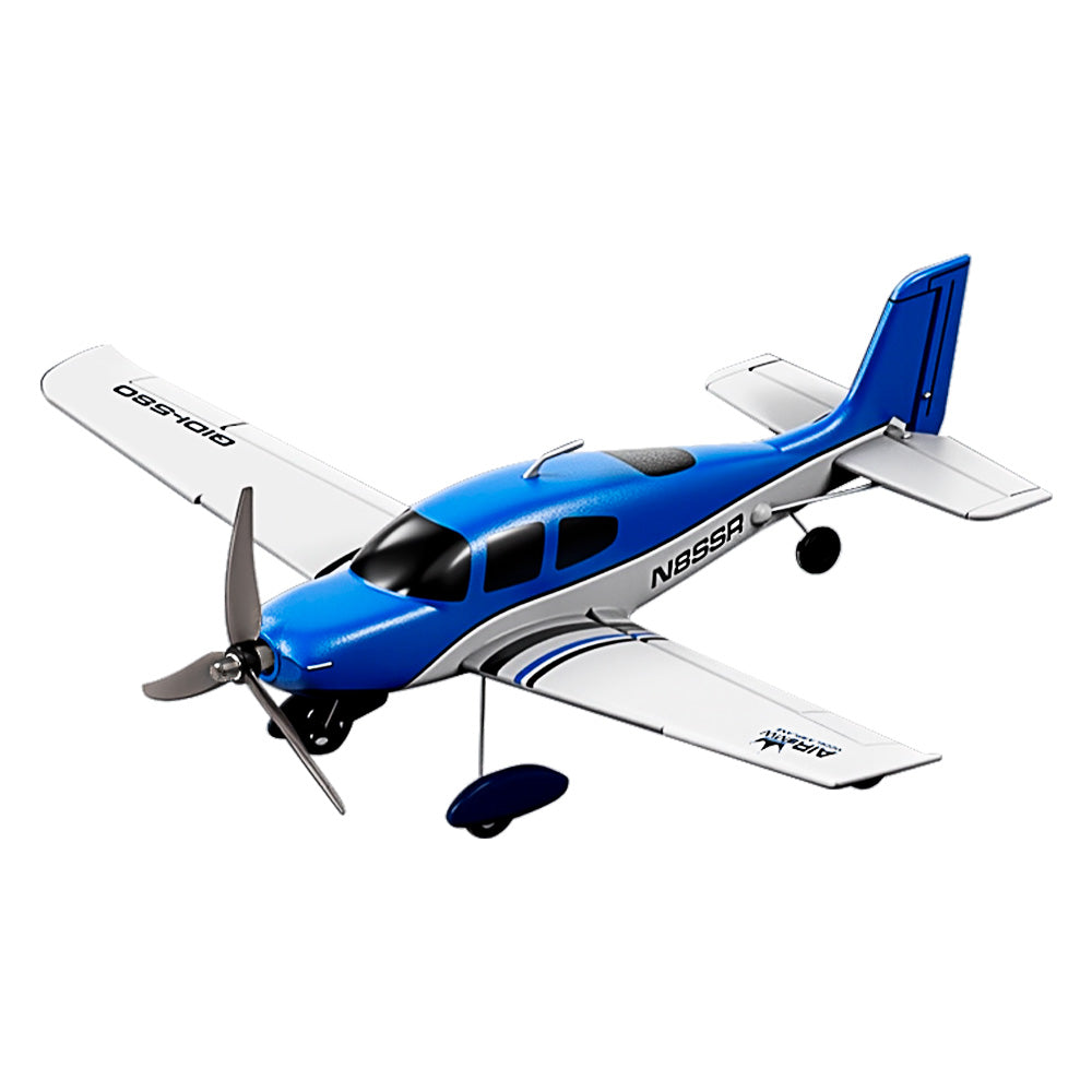9IMOD 580 SR22 RTF Aircraft with 6 Channel Remote Control Transmitter, 1000mAh Battery, 30 Minutes Flight Time