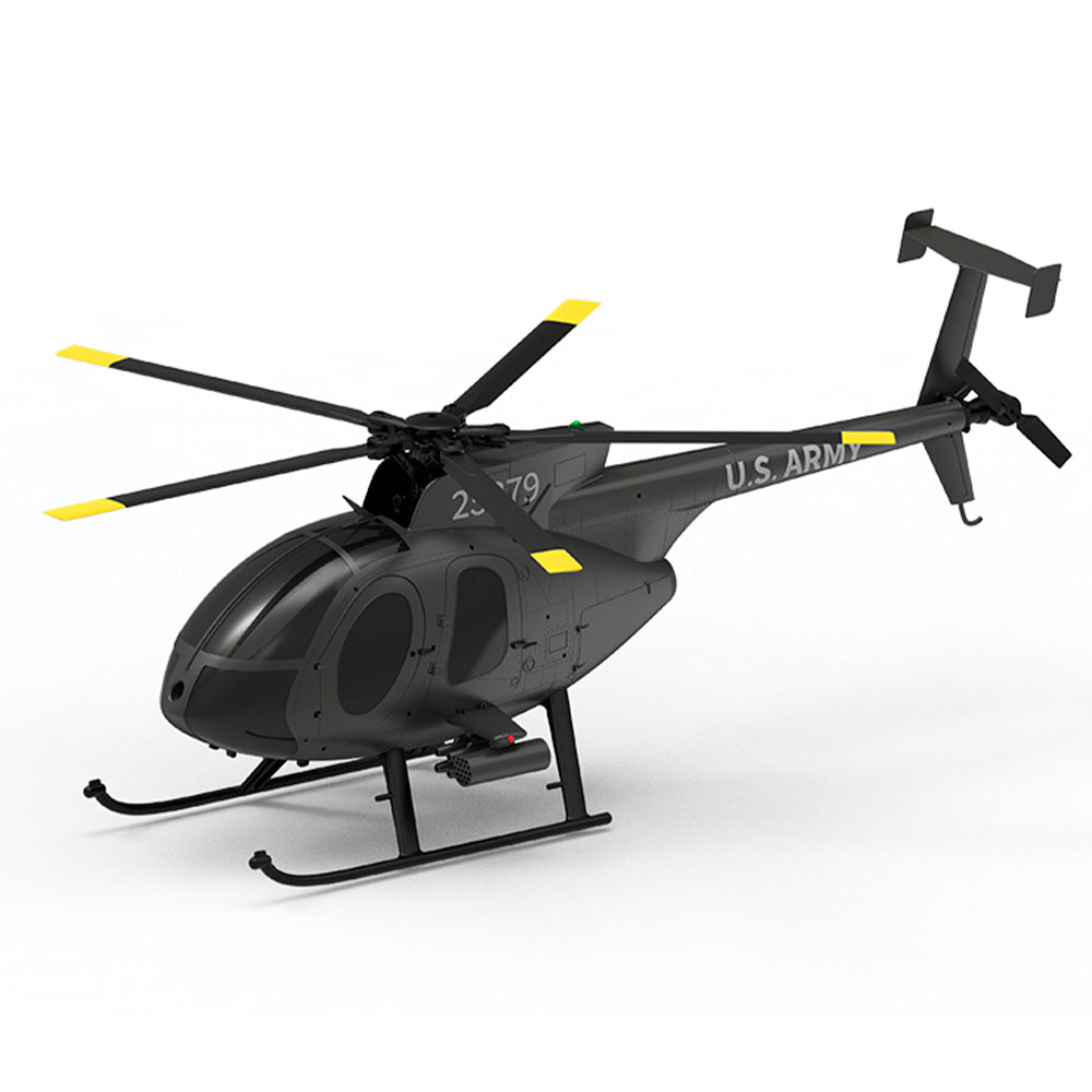 YUXIANG F119S MD500 9 Channel GPS Helicopter 1/16 Optical Flow +LiDAR TOF/Altitude Hold Dual Brushless 6-Axis Gyro 350m 18Min Fight Remote Control Airplane