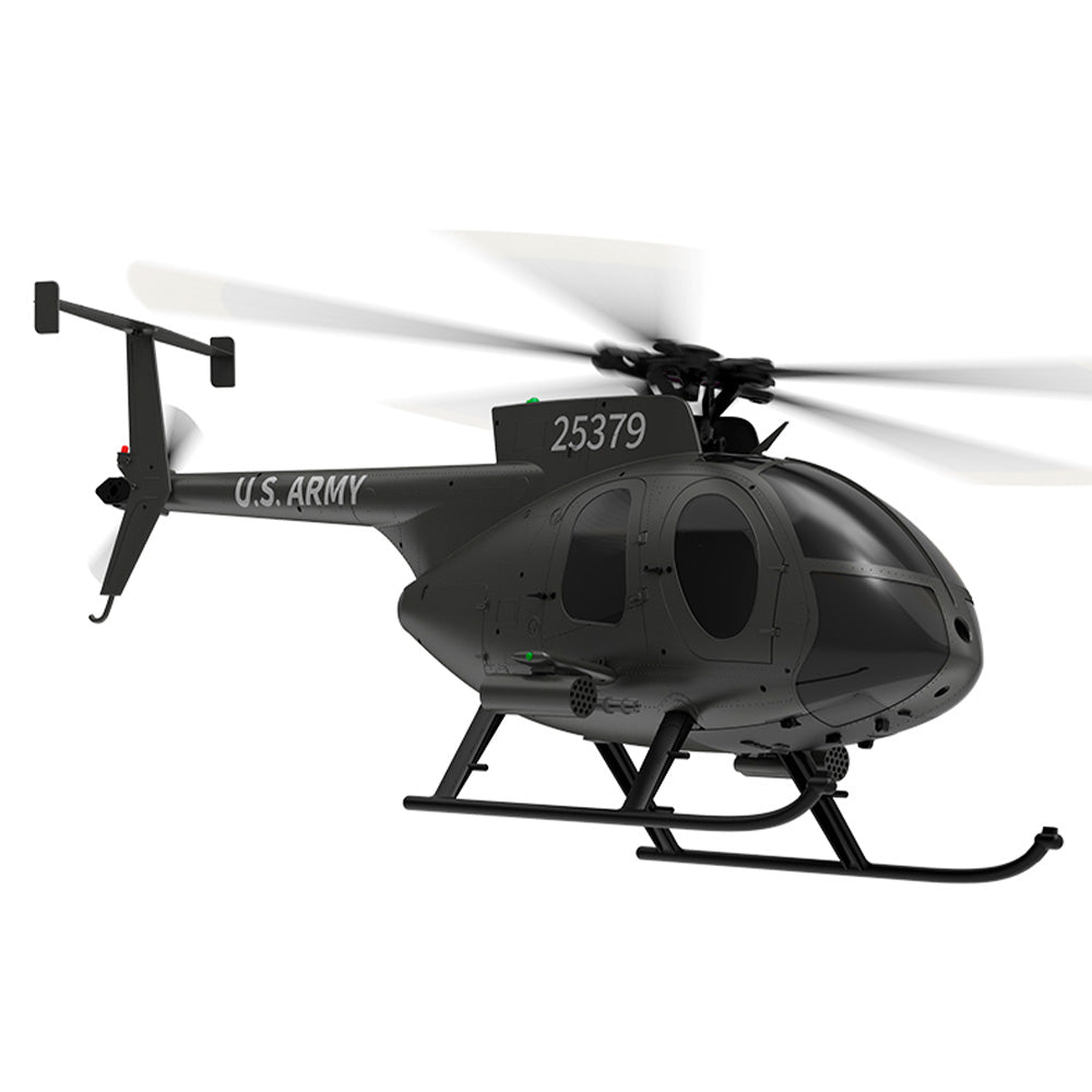 YUXIANG F119S MD500 9 Channel GPS Helicopter 1/16 Optical Flow +LiDAR TOF/Altitude Hold Dual Brushless 6-Axis Gyro 350m 18Min Fight Remote Control Airplane