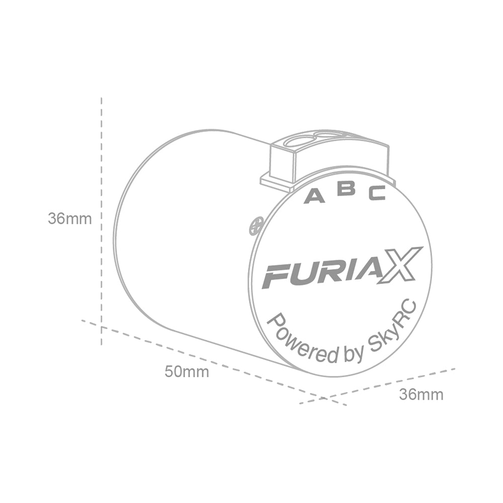 SURPASS HOBBY FuriaX Supa 3650 Sensored Brushless Motor