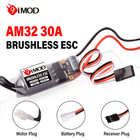 RC Rock Crawler 3S 30A 1/18 - 9IMOD Brushless ESC AM32 Mini 2-3S