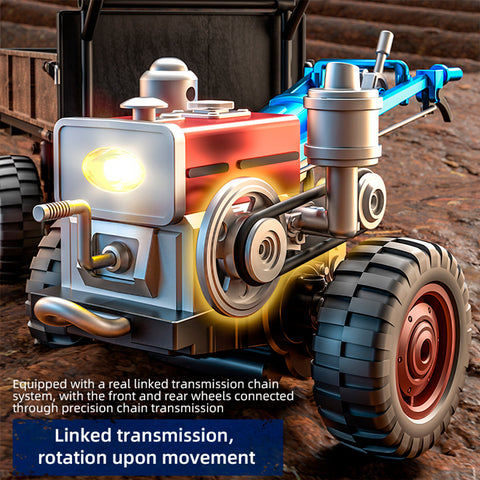 JJRC C8836 1/16 RC Tractor 4WD Brushed Off-Road Farm Vehicle
