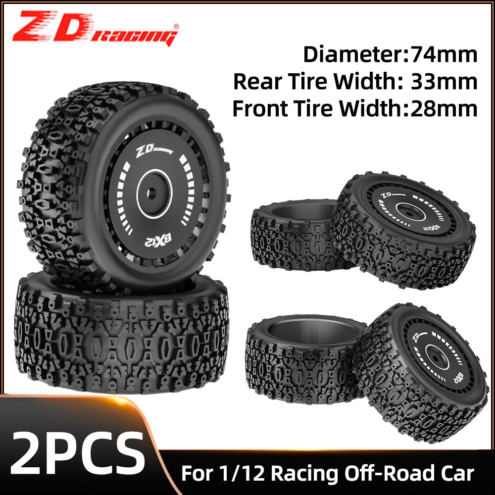 ZD Racing BX-12 1/12 RC Car Wheels & Tires
