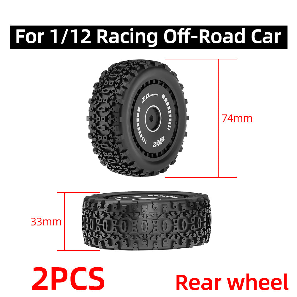 ZD Racing BX-12 1/12 RC Car Wheels & Tires