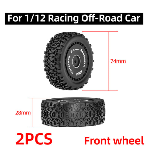 ZD Racing BX-12 1/12 RC Car Wheels & Tires