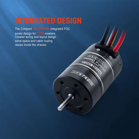 SURPASS HOBBY 3660 FOC- Sensored Brushless All-in-One 1800KV+40A ESC