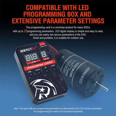 SURPASS HOBBY 3660 FOC- Sensored Brushless All-in-One 1800KV+40A ESC