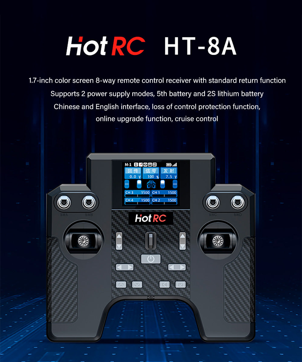 HOTRC Receiver for Aircraft Car Boat