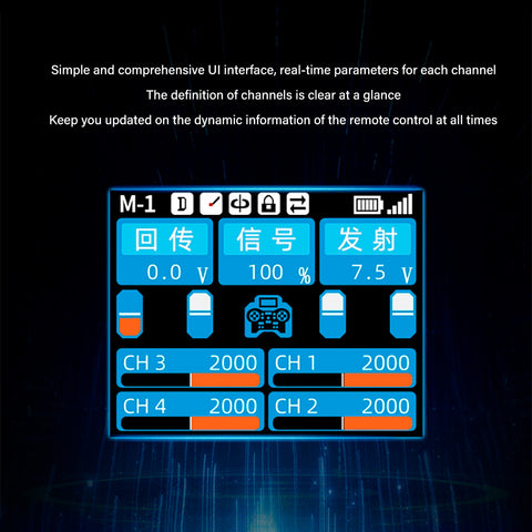 HOTRC Receiver for Aircraft Car Boat