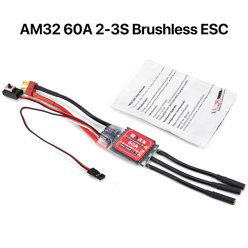 9imod 60A Waterproof Brushless ESC 2-3S with T Plug
