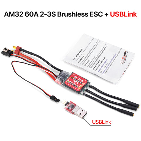 9imod 60A Waterproof Brushless ESC 2-3S with T Plug