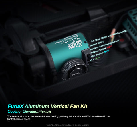 SKYRC FuriaX CoolSink Pro 1/10 3650 Motor Fan Set SK-400038
