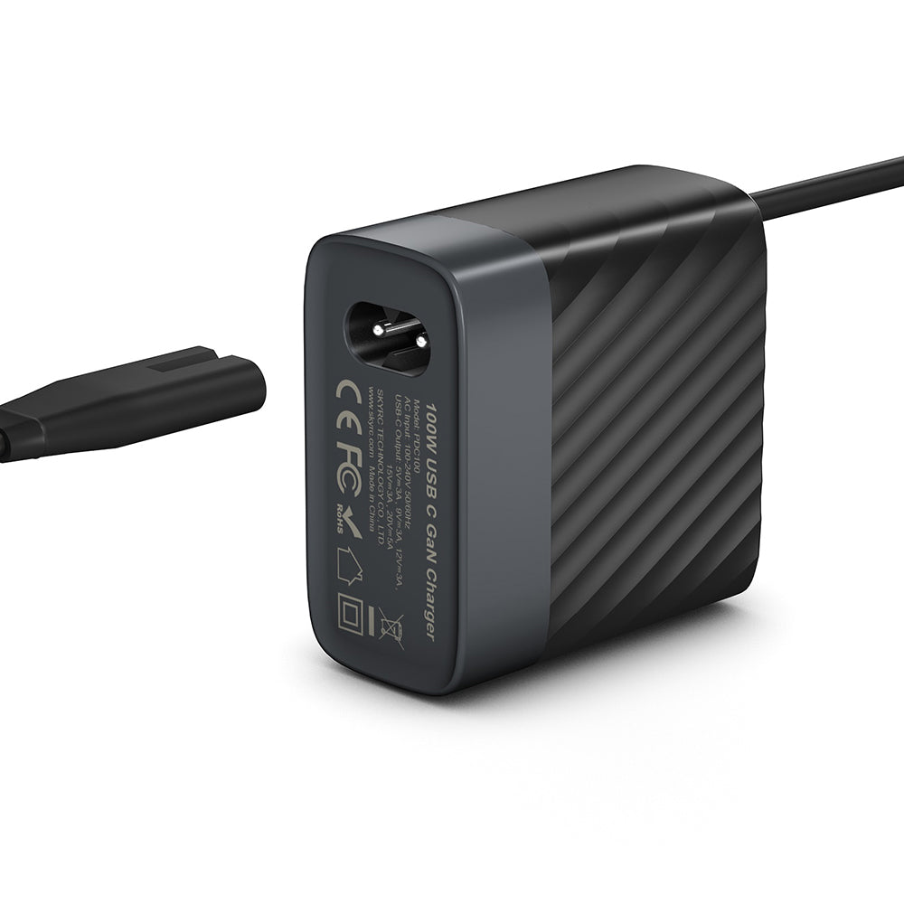 SkyRC PDC100 100W GaN Charger 100-240V For LiPo, LiHV, NiMH Battery