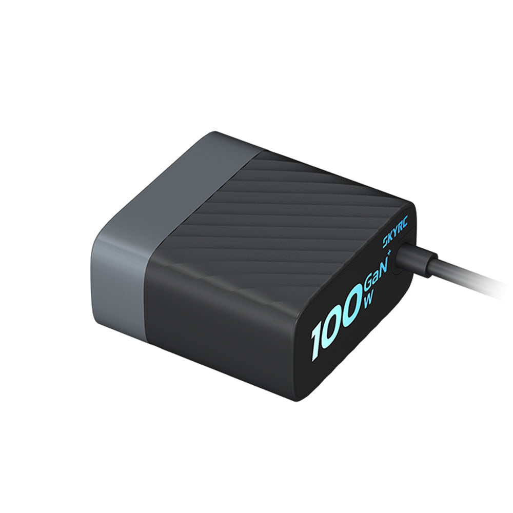 SkyRC PDC100 100W GaN Charger 100-240V For LiPo, LiHV, NiMH Battery