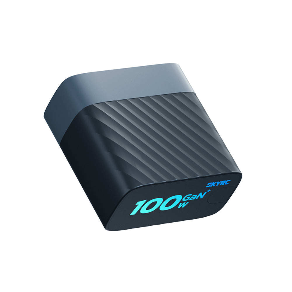 SkyRC PDC100 100W GaN Charger 100-240V For LiPo, LiHV, NiMH Battery