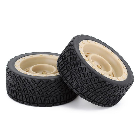 Austar 4PCS 12mm Hex 67mm RC Car Rubber Tires Wheel Rim