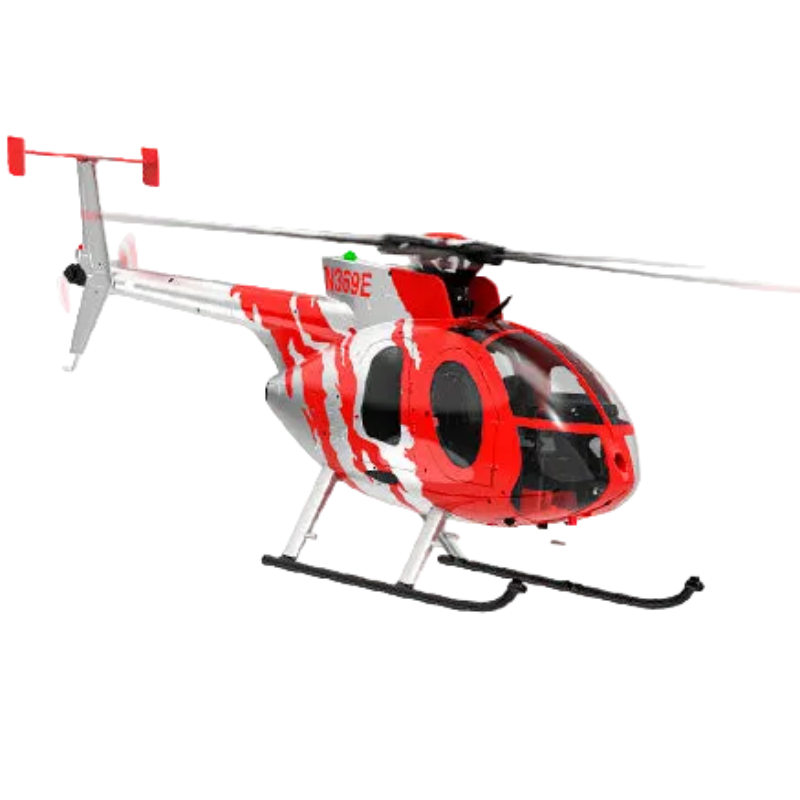 YUXIANG F119S MD500 9 Channel GPS Helicopter 1/16 Optical Flow +LiDAR TOF/Altitude Hold Dual Brushless 6-Axis Gyro 350m 18Min Fight Remote Control Airplane