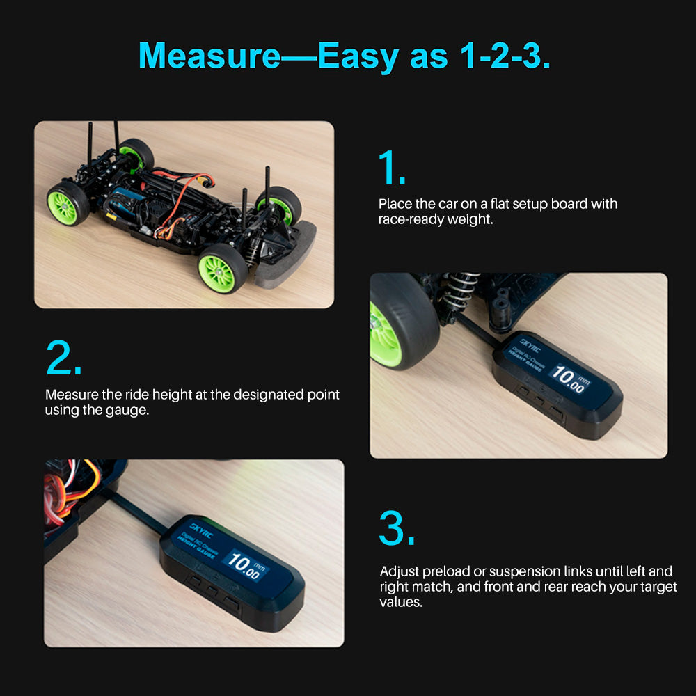 SKYRC RC Car Ride Height Gauge Tool (SK-500049)