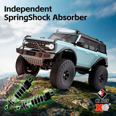 Wltoys 184023 RC Car 9km/h Four-wheel Drive 1/18 Off-Road Car CCS Cruise Control Rubber Tires Remote Control Climbing