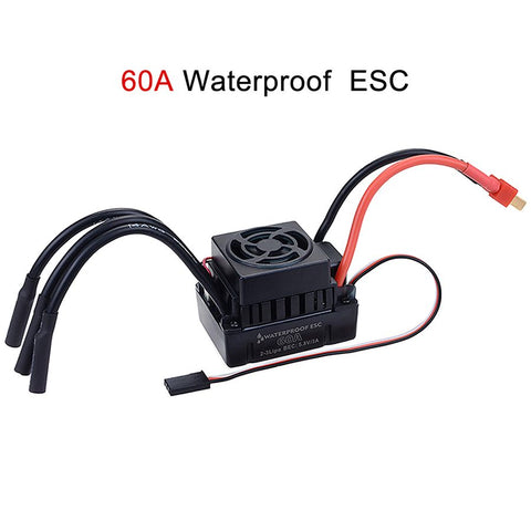 Waterproof 3650 2300KV 3100KV 3900KV Brushless Motor 60A ESC