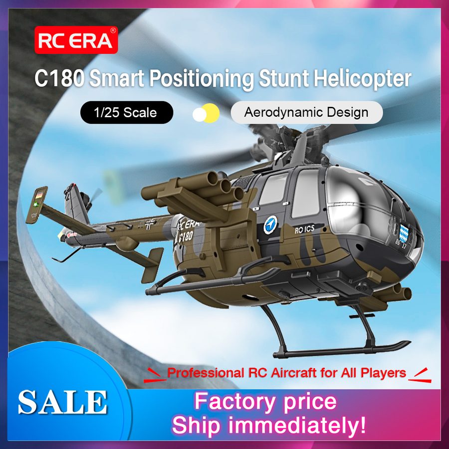 RC ERA C180 Single Rotor Helicopter BO105