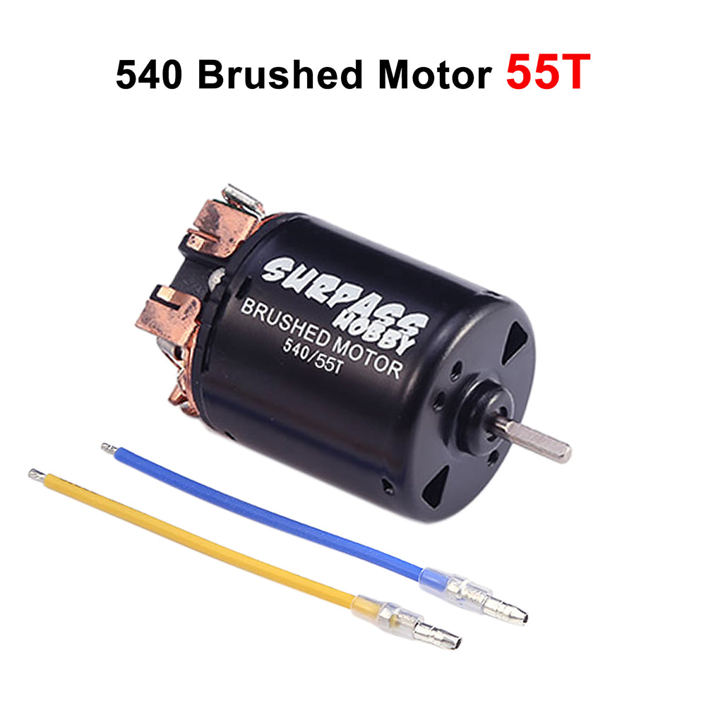 SURPASS HOBBY 550 21T & 540 17T Brushed Motor Set