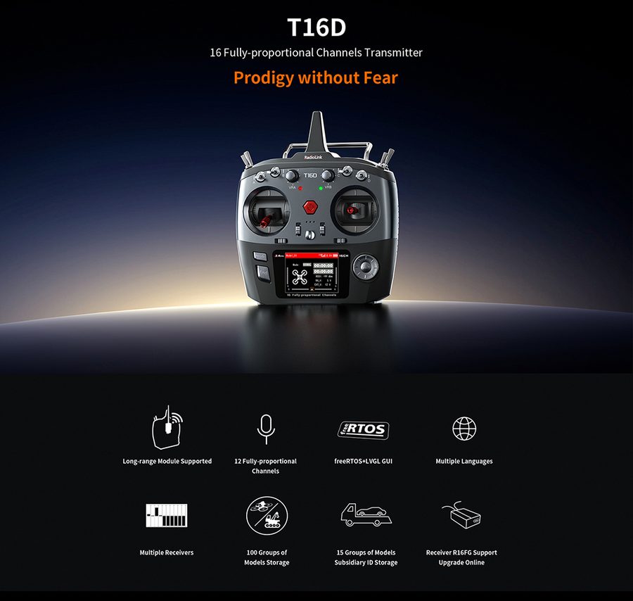 Transmitter Radiolink T16D 16 CH