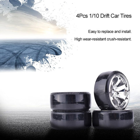 1/10 Drift Car Tires 1085 with 706 / 701 Rims (4PCS)