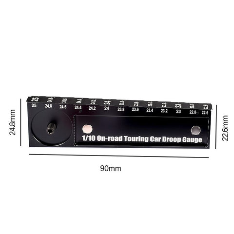 9IMOD RC Height Ruler Tool 20-25mm Ruler 10mm Chassis Droop Blocks