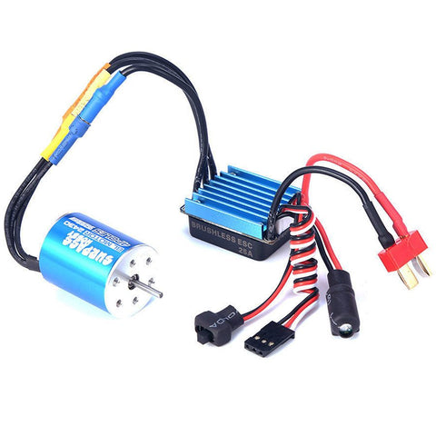 2430'7200KV Motor +25A ESC