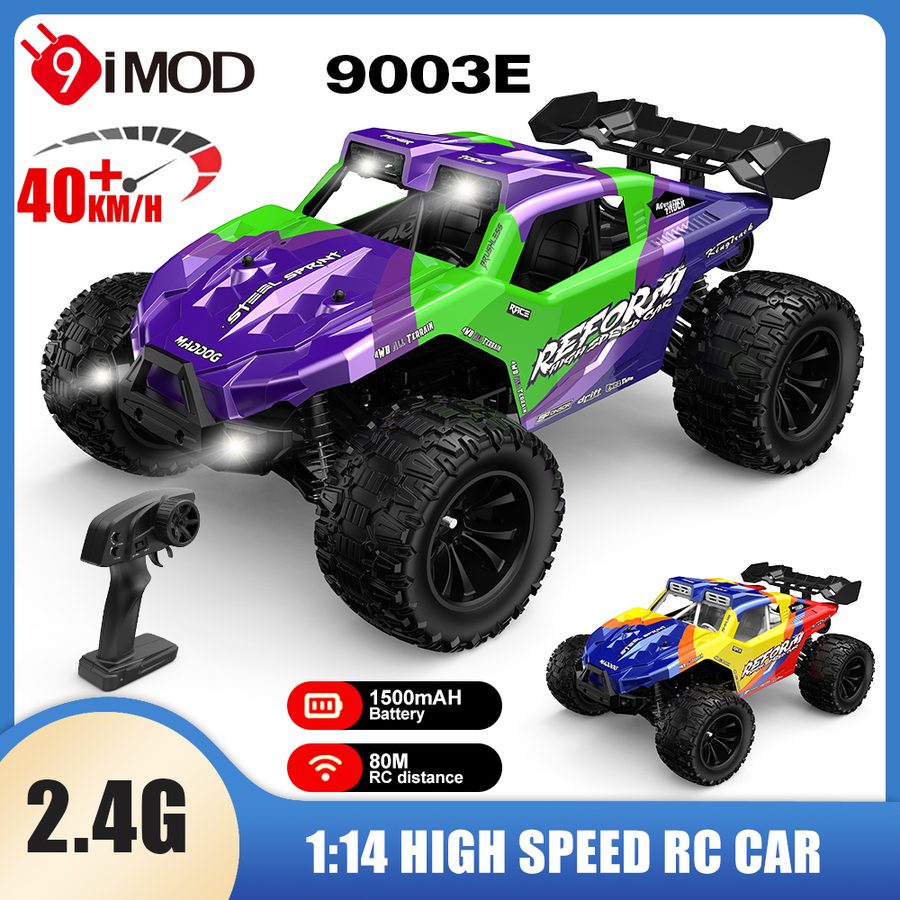 Car 9003E 1:14 Brushed Proportional 4WD RC Off-Road Truck