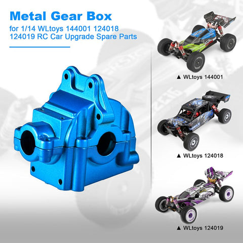 WLtoys 144001 Metal Gear Box Upper & Lower Cover 144001-1254 for 1/14 RC Car