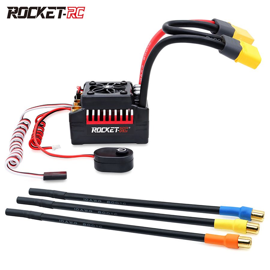 ROCKET-RC-V2 Series Waterproof Brushless ESC 130A/160A Sensorless