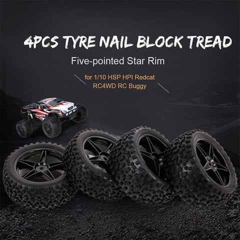 RC 1/10 Off-Road Tires For WLtoys 144001 4 DLT017