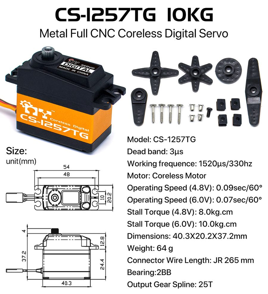 MY CS-1256TG/CS-1257TG/CS-1258TG/CS-1268SG Servo